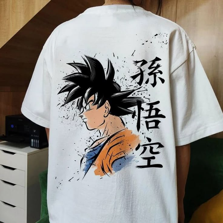 GOKU [DRAGON BALL-Z] PREMIUM DROP-SHOULDER T-SHIRT