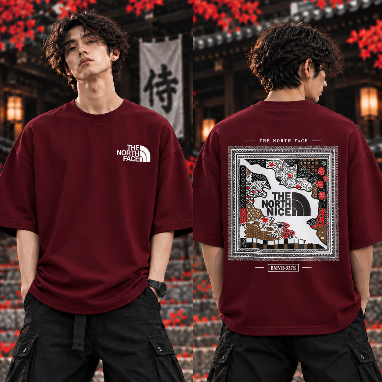 [THE NORTH NICE] PREMIUM EXCLUSIVE DROP-SHOULDER T-SHIRT