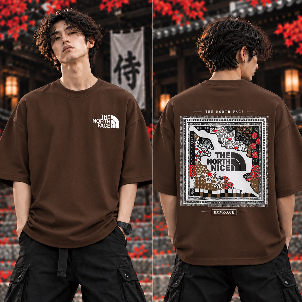 [THE NORTH NICE] PREMIUM EXCLUSIVE DROP-SHOULDER T-SHIRT