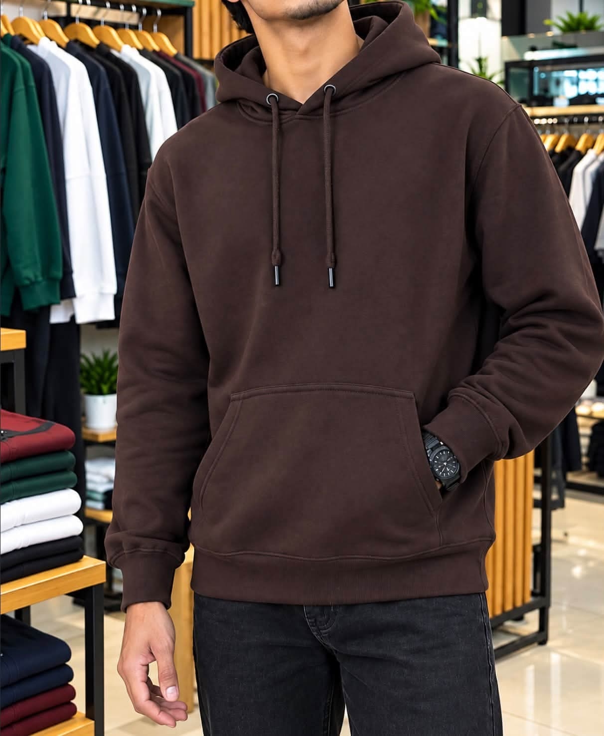 Premium Quality Solid Hoodie
