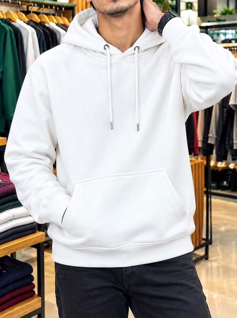 Premium Quality Solid Hoodie