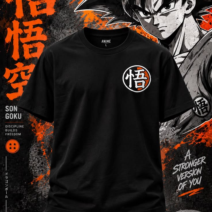 SON GOKU PREMIUM DROP-SHOULDER T-SHIRT